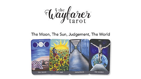 Wayfarer Introduction Class - Moon, Sun, Judgement, World